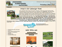 Tablet Screenshot of ferienhaus-ehlers.de